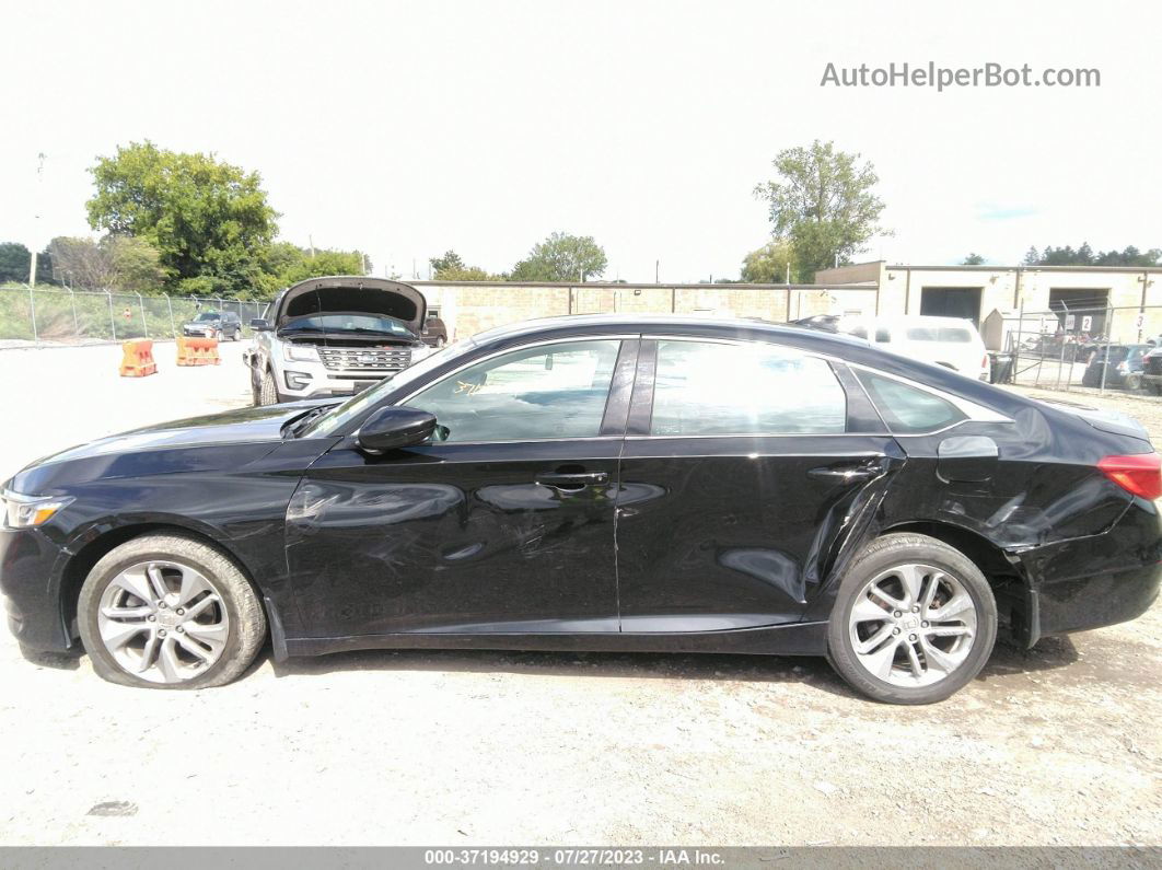 2018 Honda Accord Sedan Lx 1.5t Black vin: 1HGCV1F17JA009523