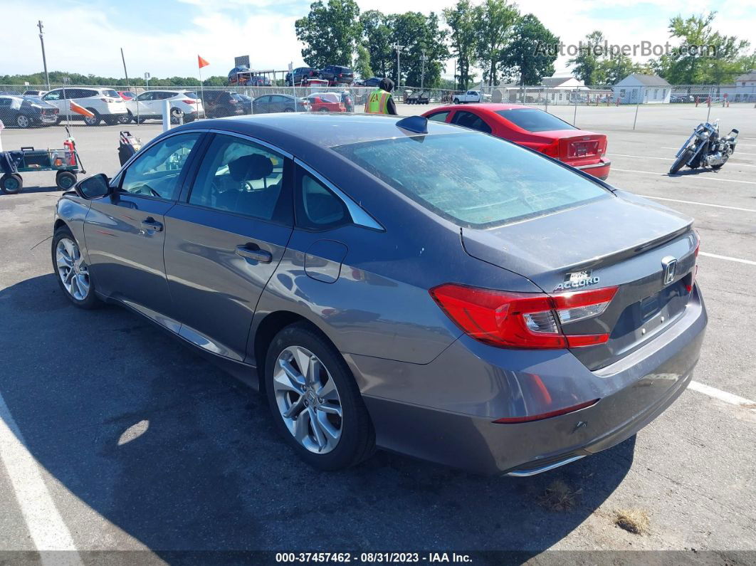 2018 Honda Accord Sedan Lx 1.5t Gray vin: 1HGCV1F17JA082505