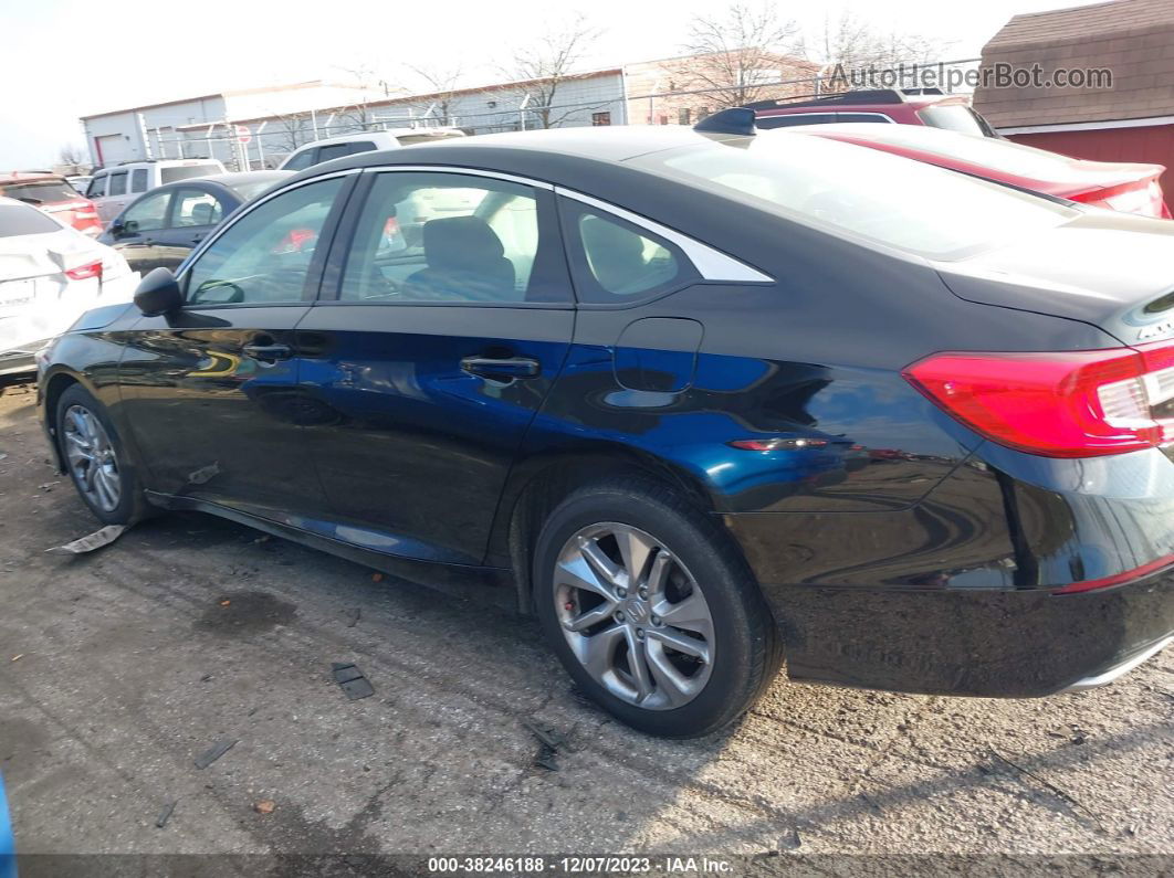 2018 Honda Accord Lx Black vin: 1HGCV1F17JA083847