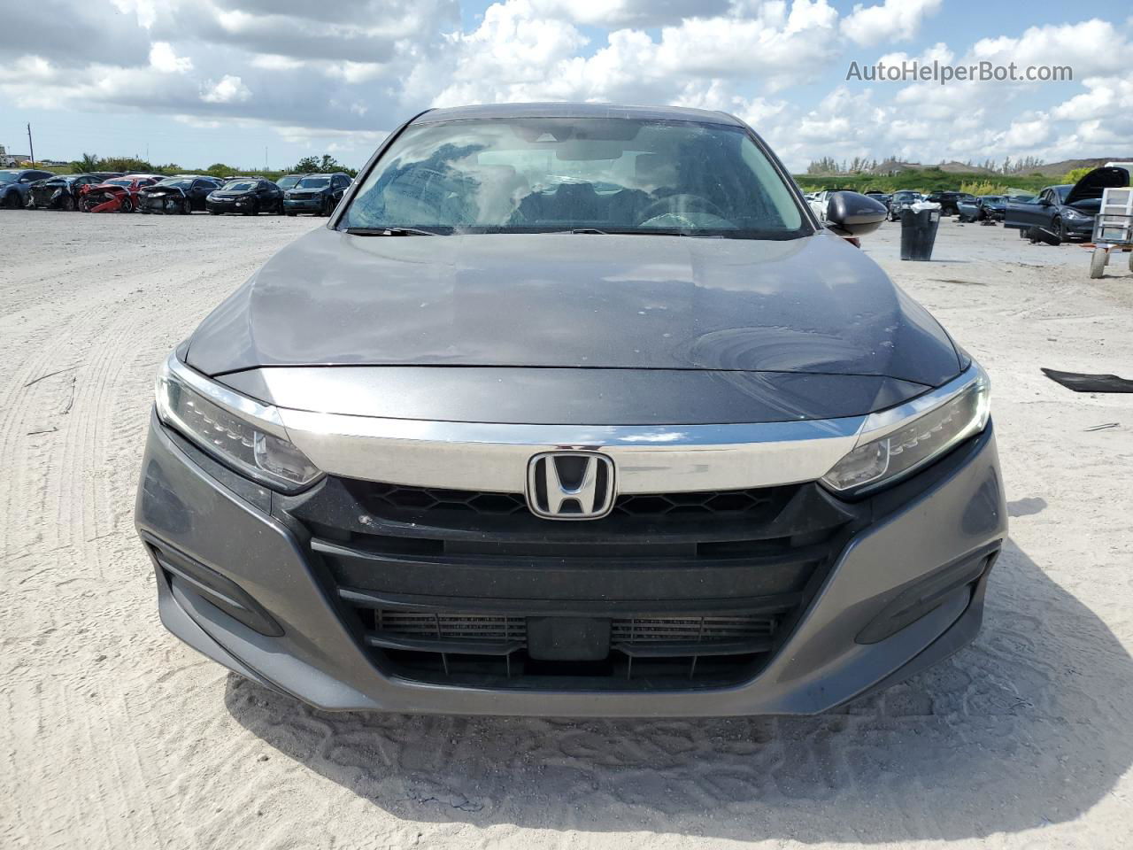 2018 Honda Accord Lx Charcoal vin: 1HGCV1F17JA112473