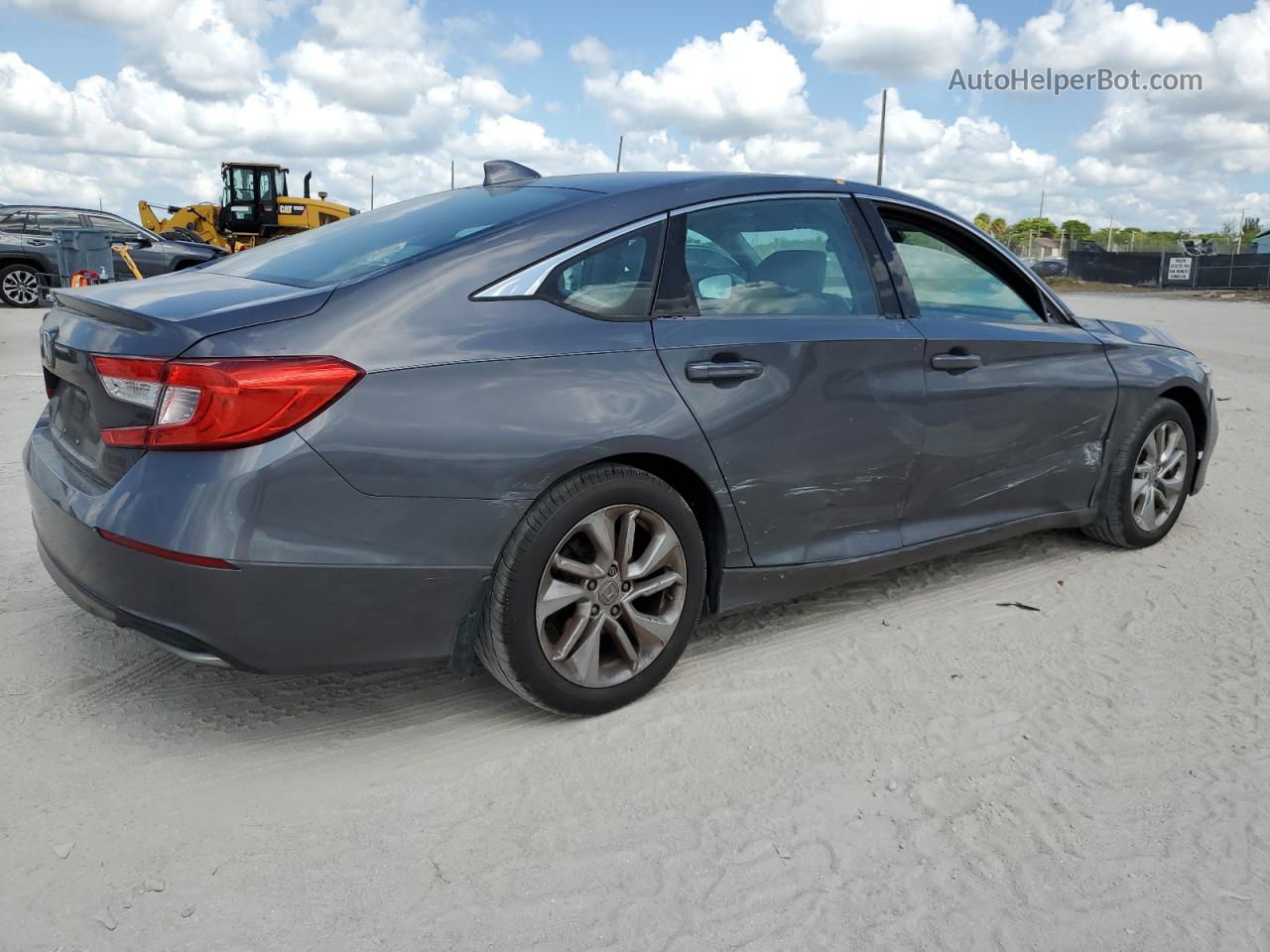 2018 Honda Accord Lx Charcoal vin: 1HGCV1F17JA112473