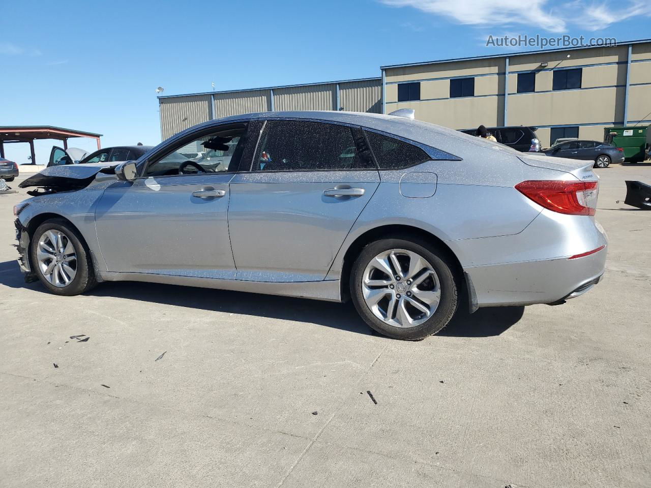 2018 Honda Accord Lx Silver vin: 1HGCV1F17JA195614