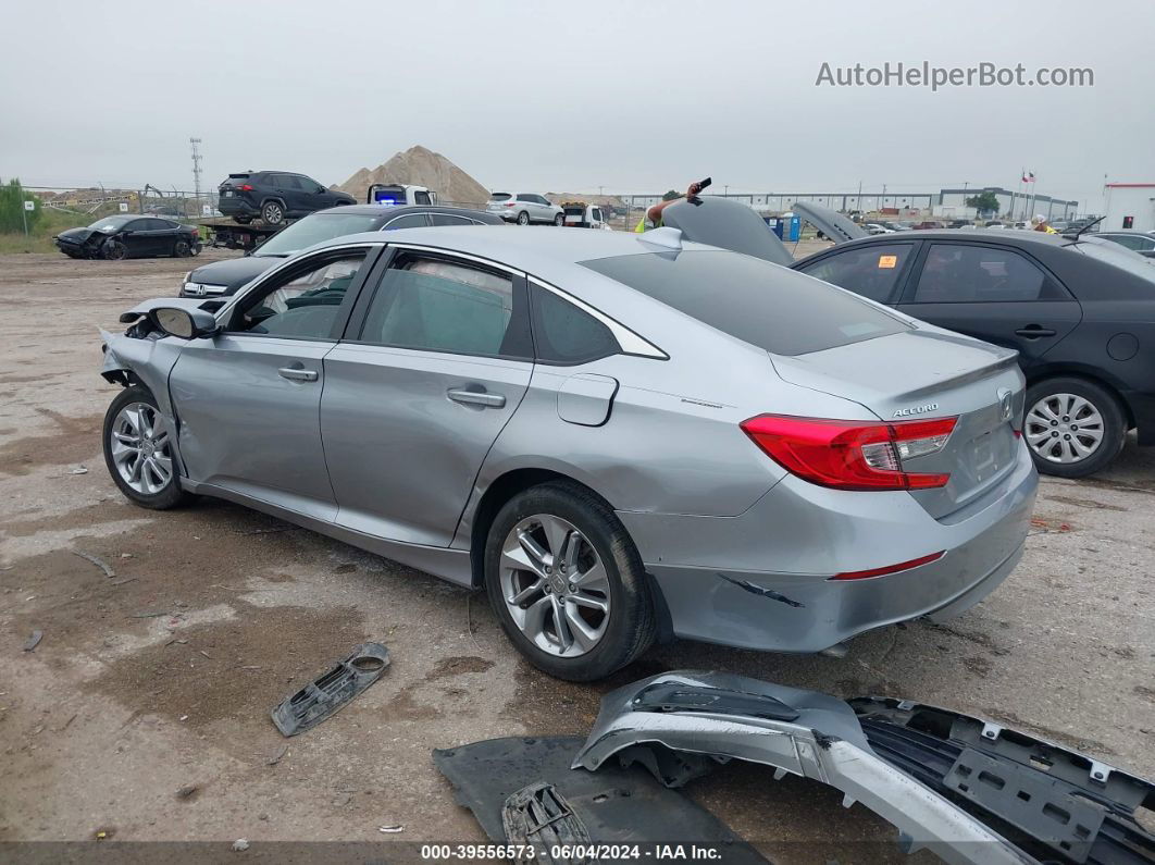 2018 Honda Accord Lx Silver vin: 1HGCV1F17JA211374