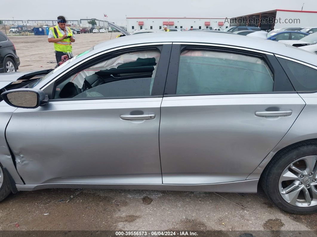 2018 Honda Accord Lx Silver vin: 1HGCV1F17JA211374