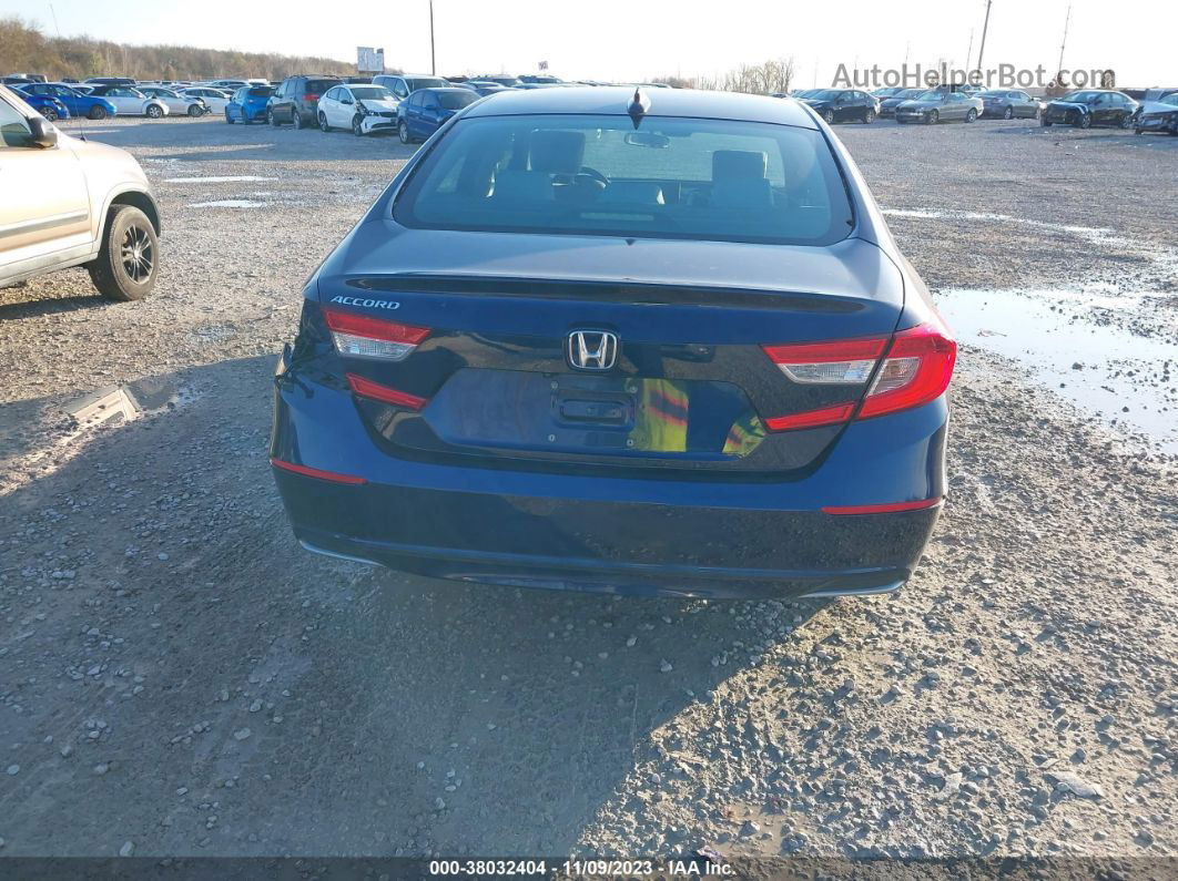 2018 Honda Accord Sedan Lx 1.5t Blue vin: 1HGCV1F17JA259912