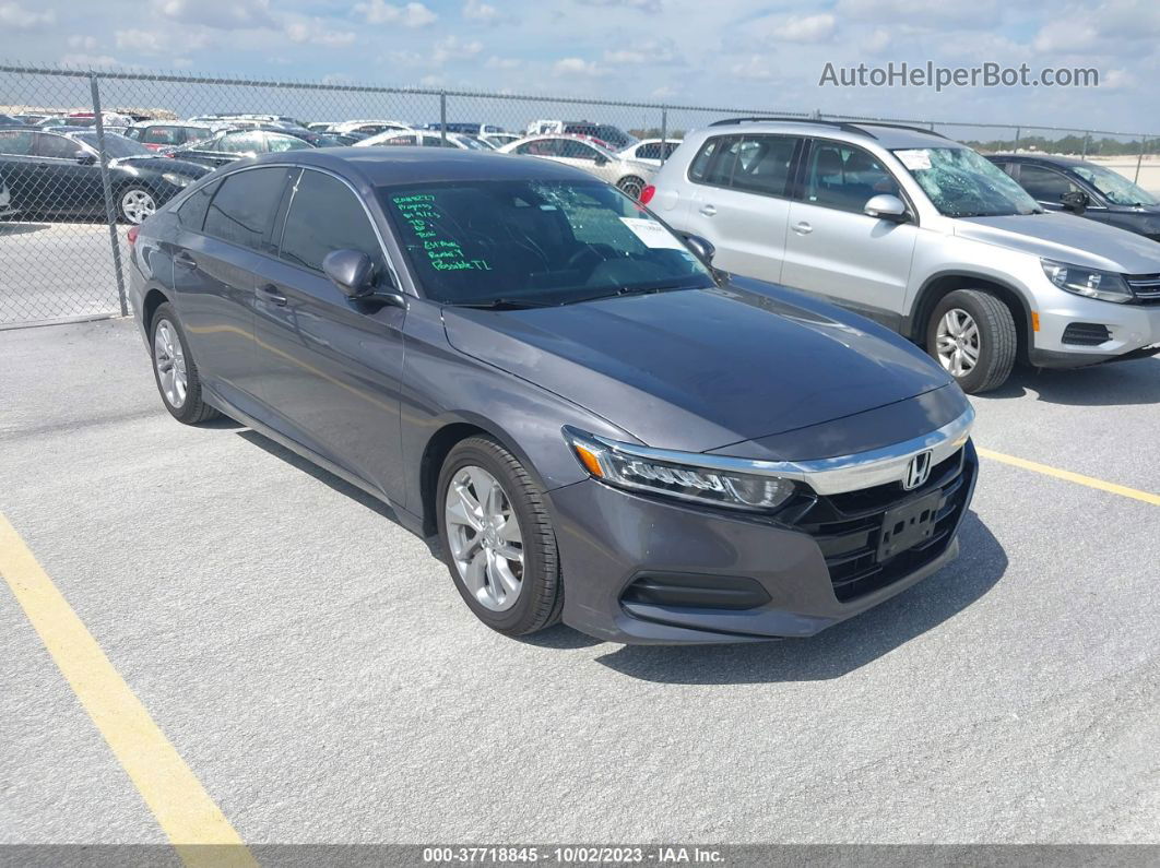 2019 Honda Accord Sedan Lx 1.5t Gray vin: 1HGCV1F17KA038702