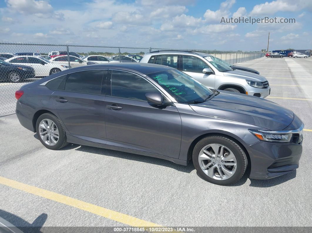 2019 Honda Accord Sedan Lx 1.5t Gray vin: 1HGCV1F17KA038702