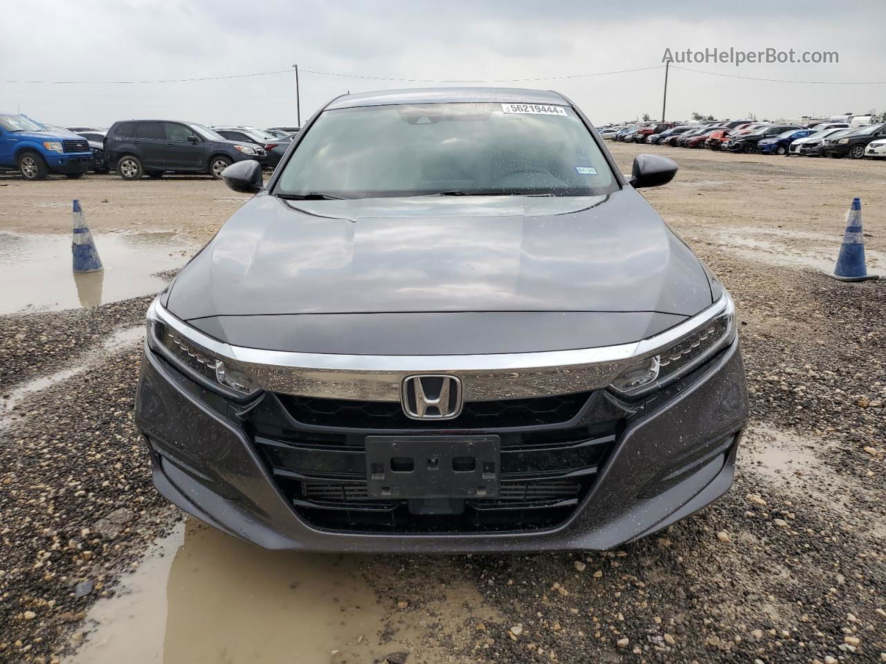 2019 Honda Accord Lx Серый vin: 1HGCV1F17KA054804