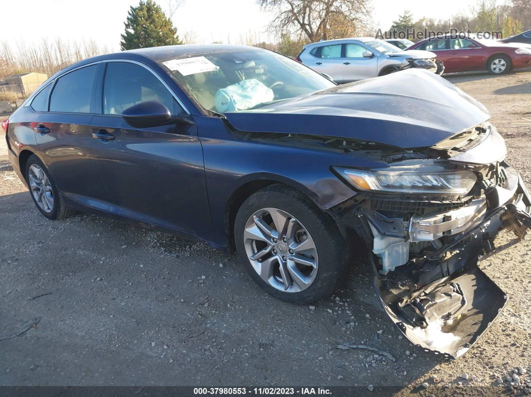 2019 Honda Accord Lx Black vin: 1HGCV1F17KA061235