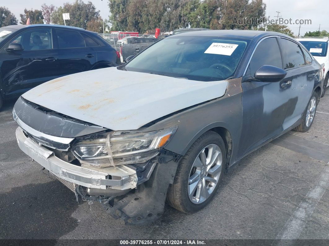 2019 Honda Accord Lx Gray vin: 1HGCV1F17KA066242