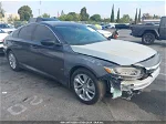 2019 Honda Accord Lx Gray vin: 1HGCV1F17KA066242