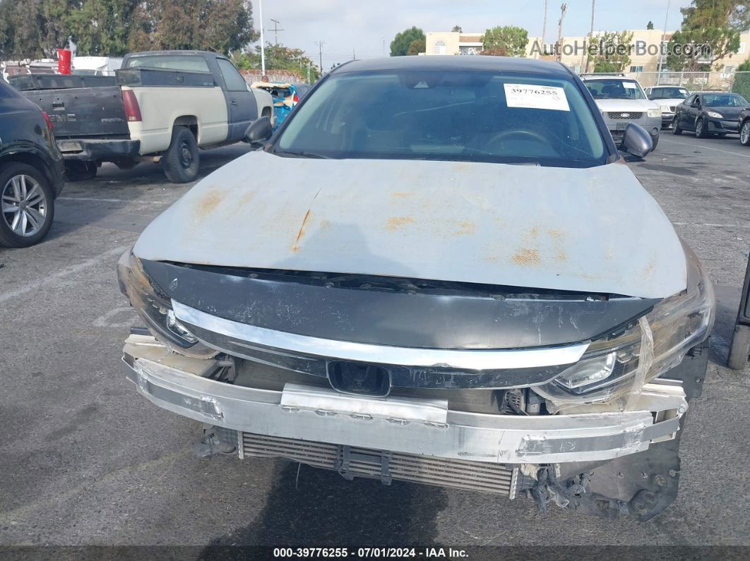 2019 Honda Accord Lx Gray vin: 1HGCV1F17KA066242