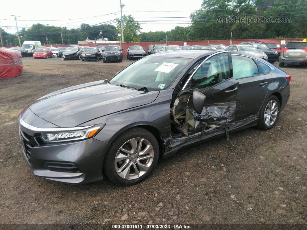 2019 Honda Accord Sedan Lx 1.5t Gray vin: 1HGCV1F17KA082683