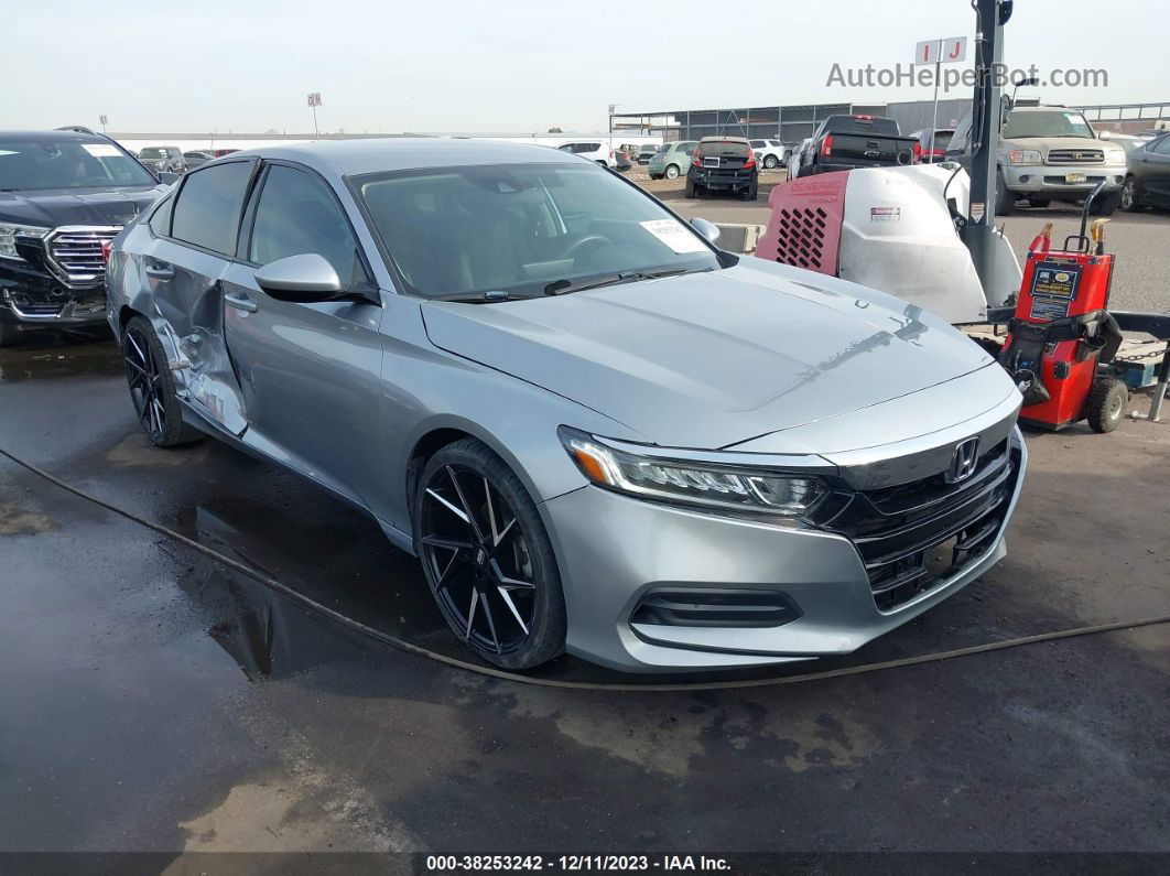 2019 Honda Accord Sedan Lx 1.5t Silver vin: 1HGCV1F17KA092923