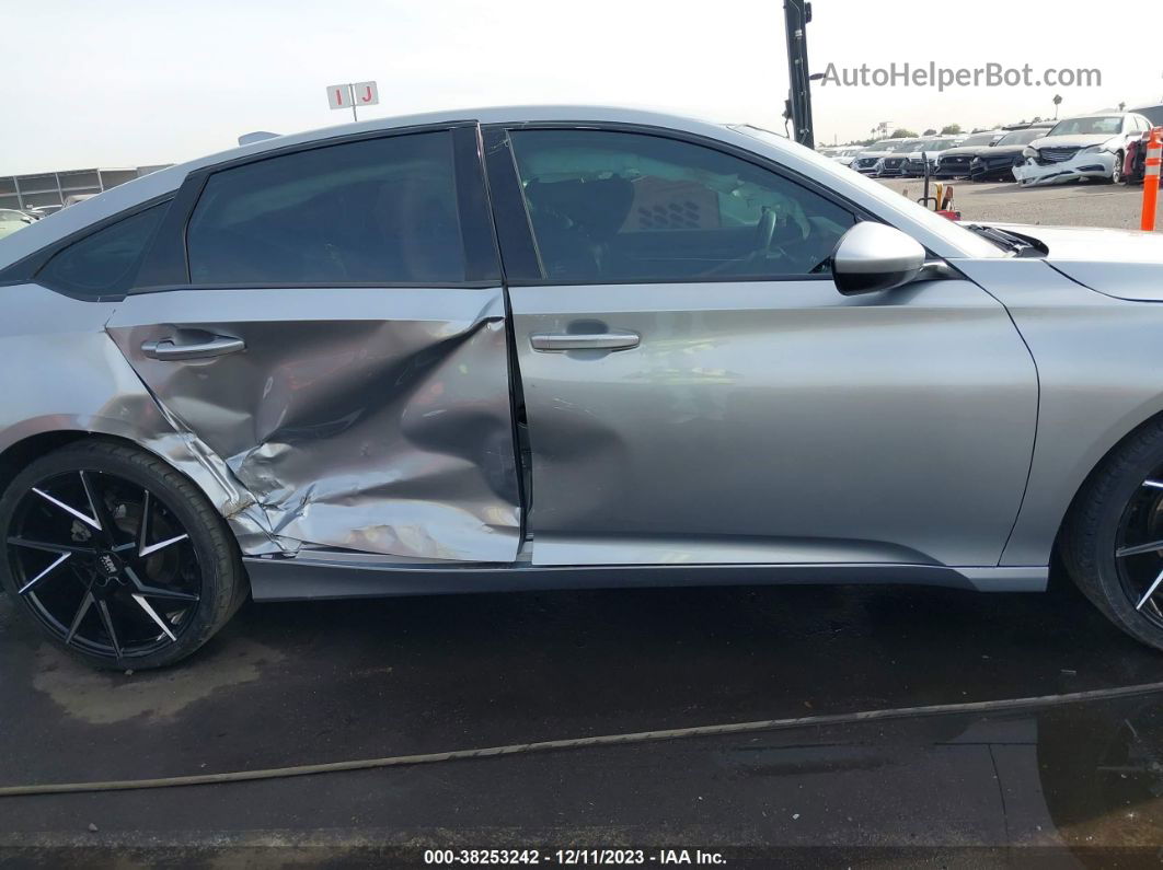 2019 Honda Accord Sedan Lx 1.5t Silver vin: 1HGCV1F17KA092923