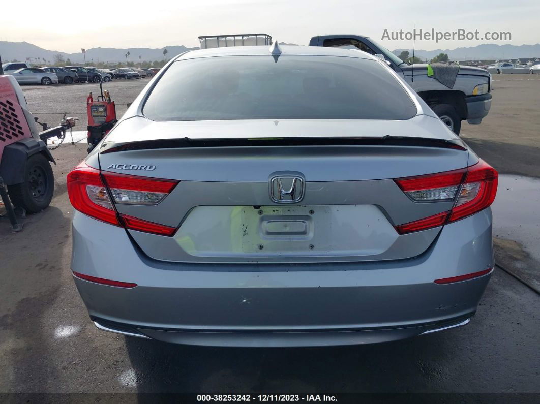 2019 Honda Accord Sedan Lx 1.5t Silver vin: 1HGCV1F17KA092923