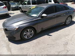 2019 Honda Accord Lx Gray vin: 1HGCV1F17KA108179