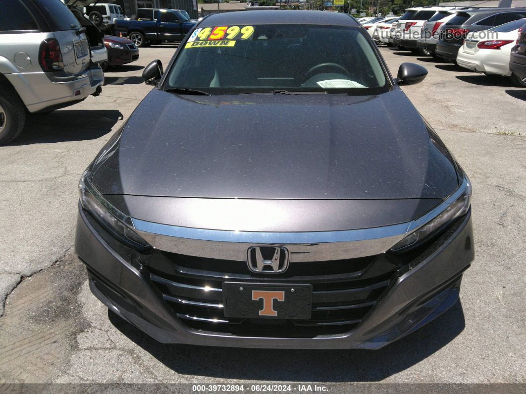 2019 Honda Accord Lx Gray vin: 1HGCV1F17KA108179