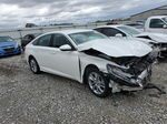 2019 Honda Accord Lx White vin: 1HGCV1F17KA113222