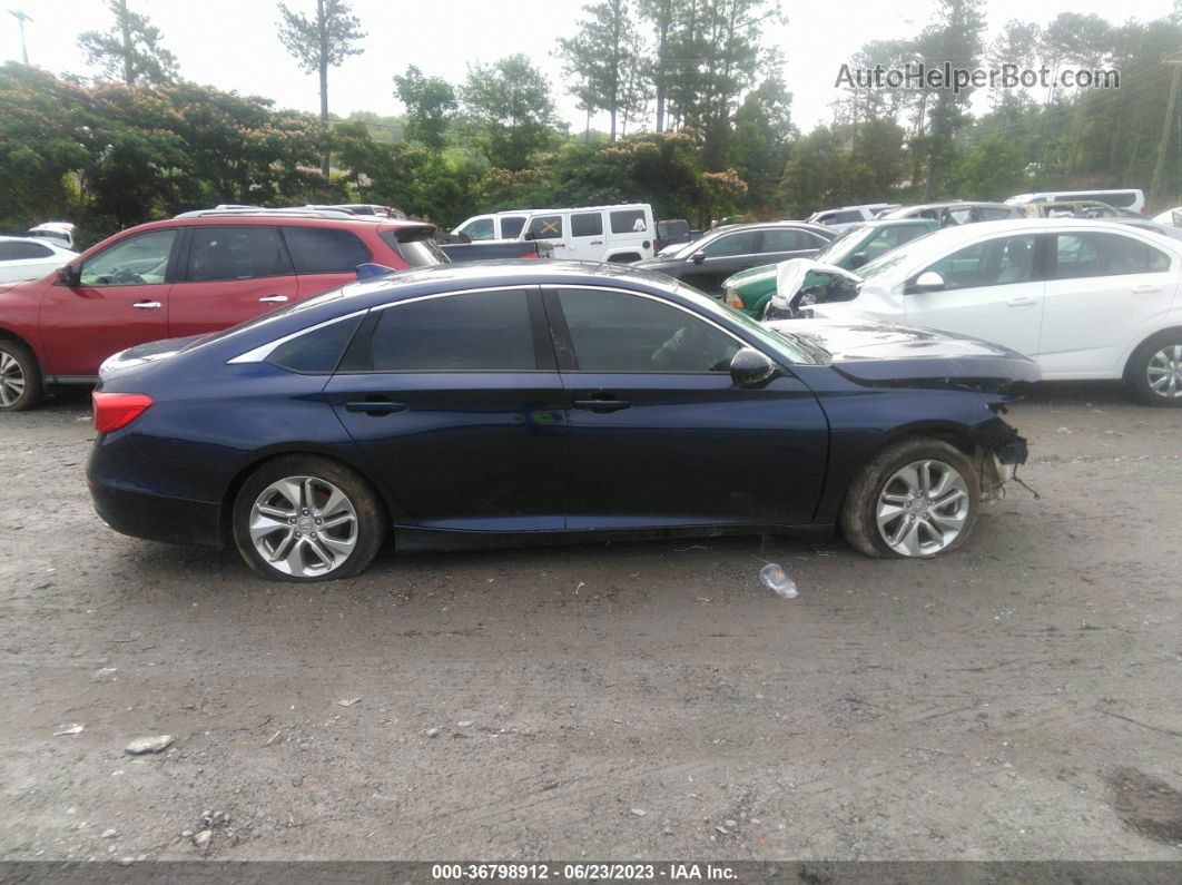 2019 Honda Accord Lx Black vin: 1HGCV1F17KA114306