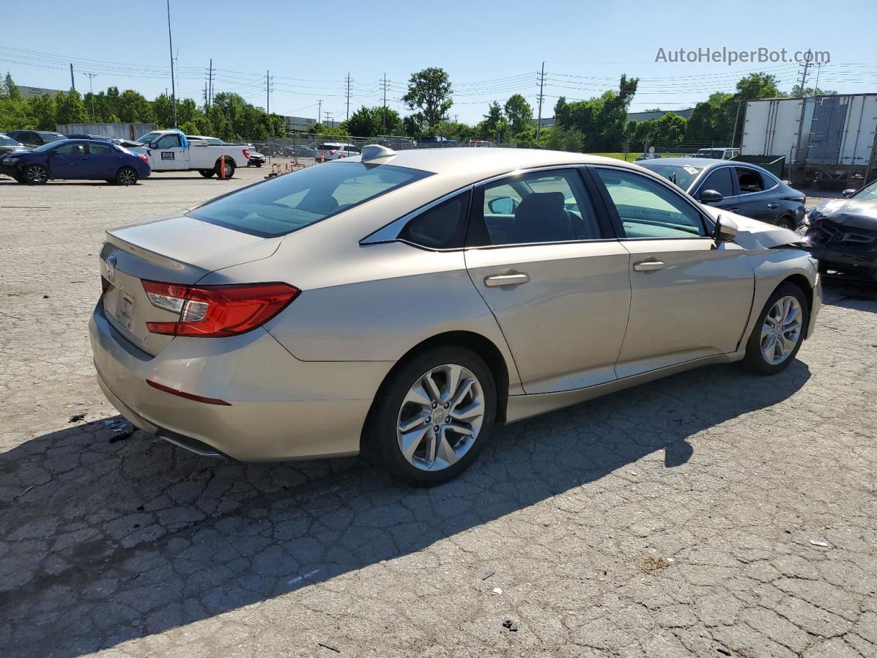 2019 Honda Accord Lx Gold vin: 1HGCV1F17KA114449