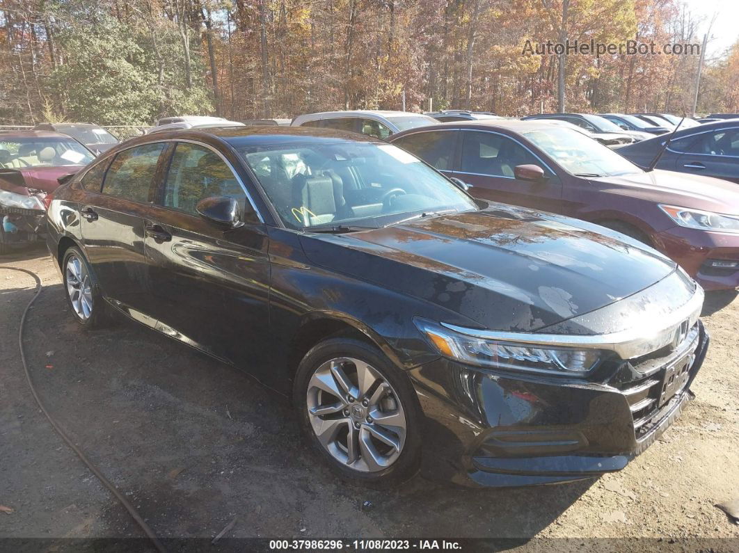 2019 Honda Accord Lx Черный vin: 1HGCV1F17KA115892