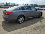 2019 Honda Accord Lx Gray vin: 1HGCV1F17KA169984