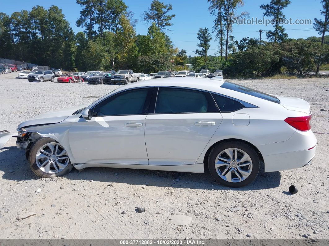 2020 Honda Accord Lx White vin: 1HGCV1F17LA011422