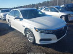 2020 Honda Accord Lx White vin: 1HGCV1F17LA031203