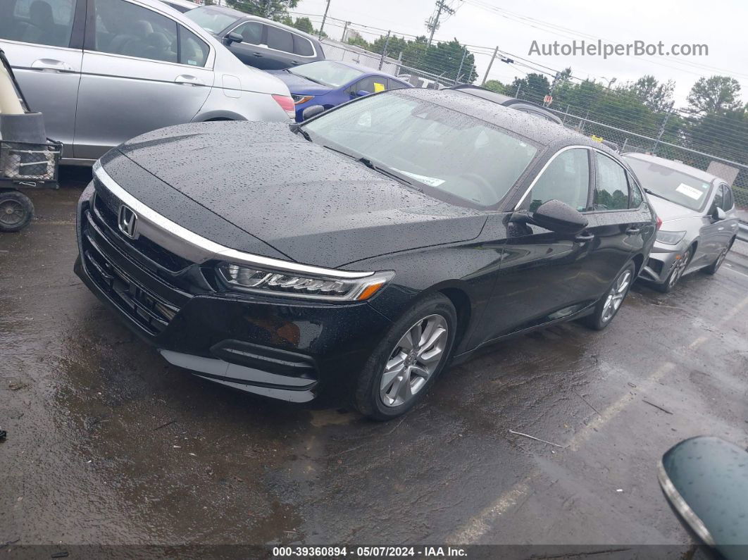 2020 Honda Accord Lx Черный vin: 1HGCV1F17LA093118