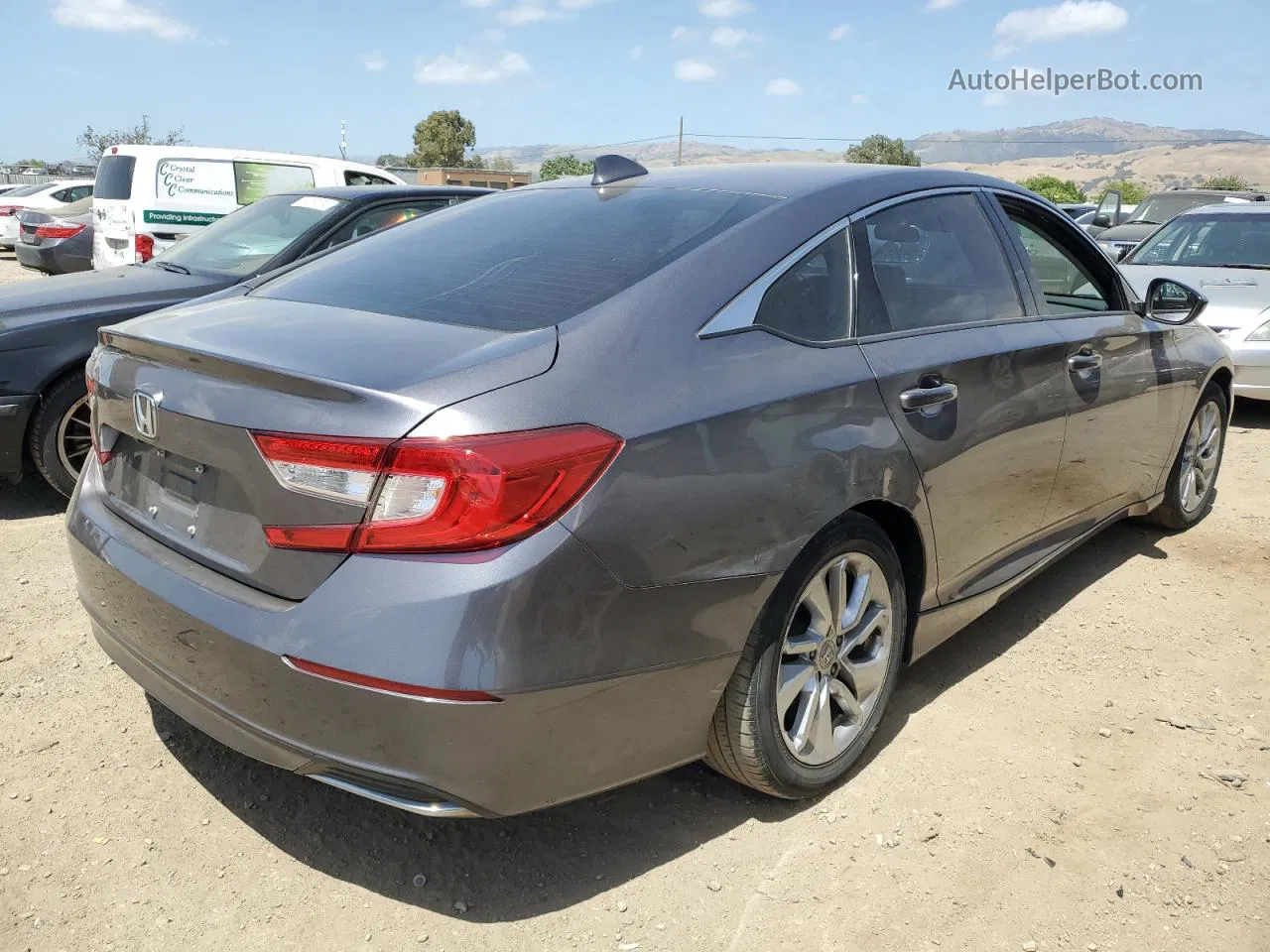 2018 Honda Accord Lx Charcoal vin: 1HGCV1F18JA206653