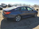 2019 Honda Accord Lx Blue vin: 1HGCV1F18KA008656