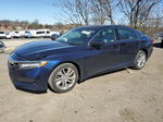 2019 Honda Accord Lx Blue vin: 1HGCV1F18KA008656