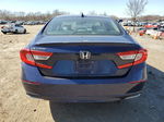 2019 Honda Accord Lx Blue vin: 1HGCV1F18KA008656