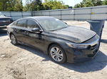 2019 Honda Accord Lx Black vin: 1HGCV1F18KA012979