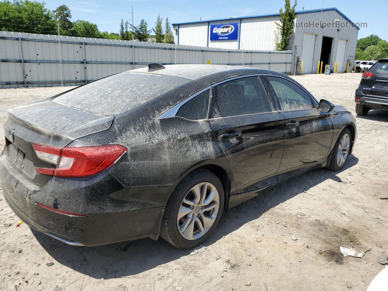 2019 Honda Accord Lx Black vin: 1HGCV1F18KA012979