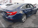 2019 Honda Accord Lx Синий vin: 1HGCV1F18KA023934