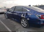 2019 Honda Accord Lx Blue vin: 1HGCV1F18KA023934