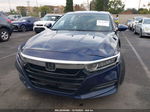 2019 Honda Accord Lx Синий vin: 1HGCV1F18KA023934