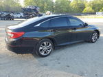 2019 Honda Accord Lx Black vin: 1HGCV1F18KA053967