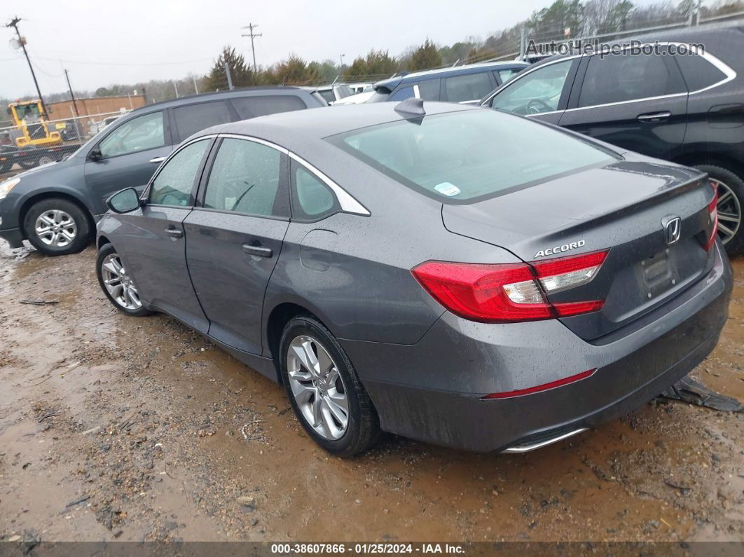 2019 Honda Accord Lx Gray vin: 1HGCV1F18KA081333