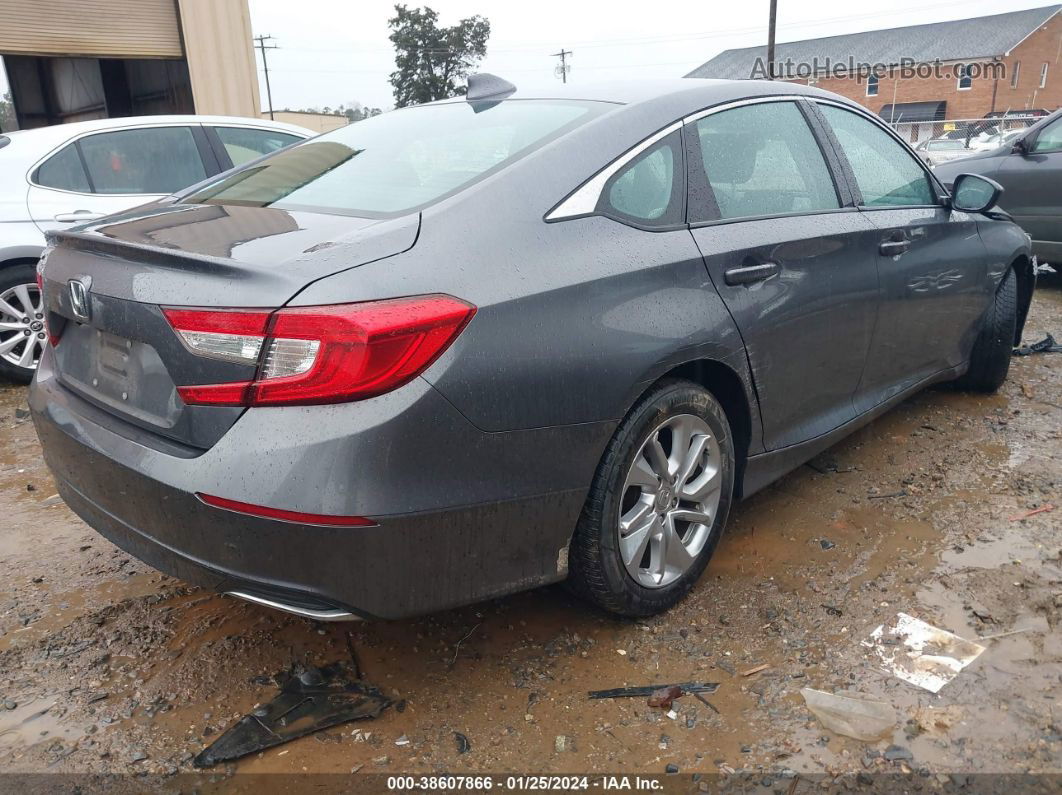 2019 Honda Accord Lx Gray vin: 1HGCV1F18KA081333