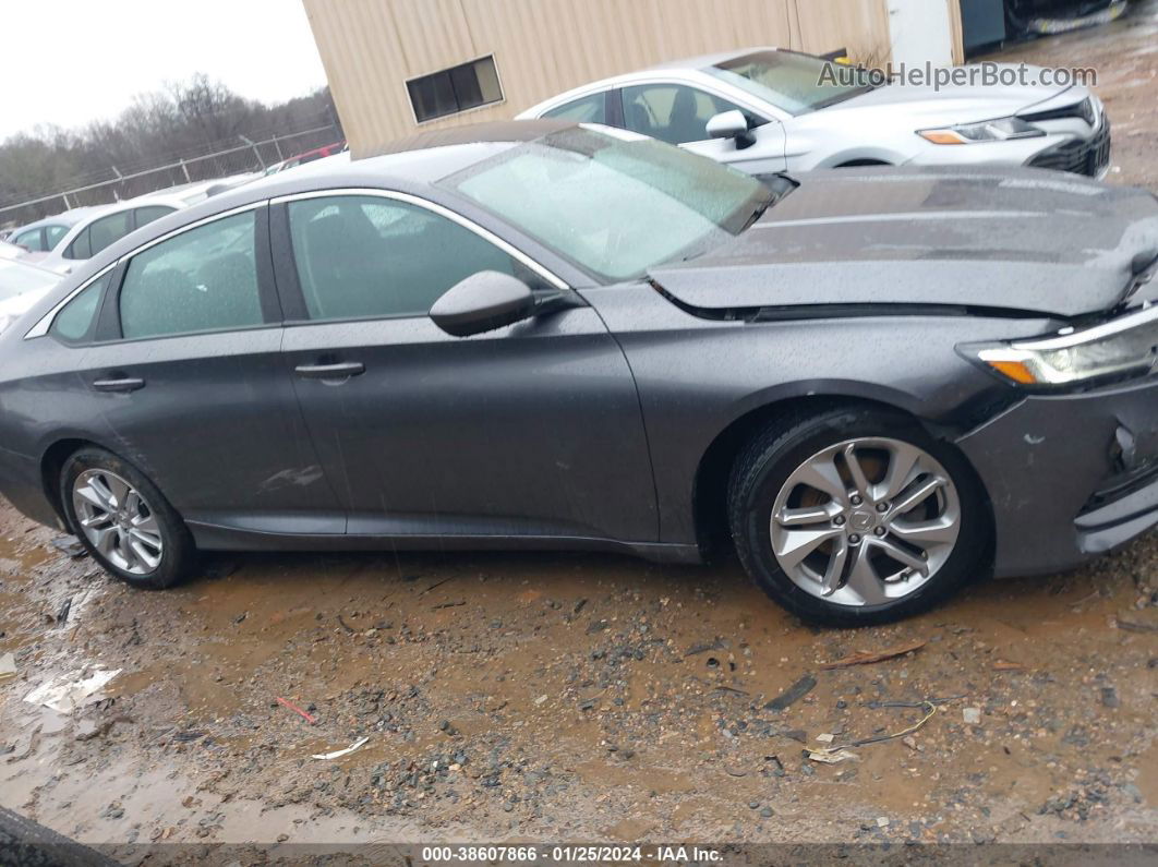 2019 Honda Accord Lx Gray vin: 1HGCV1F18KA081333