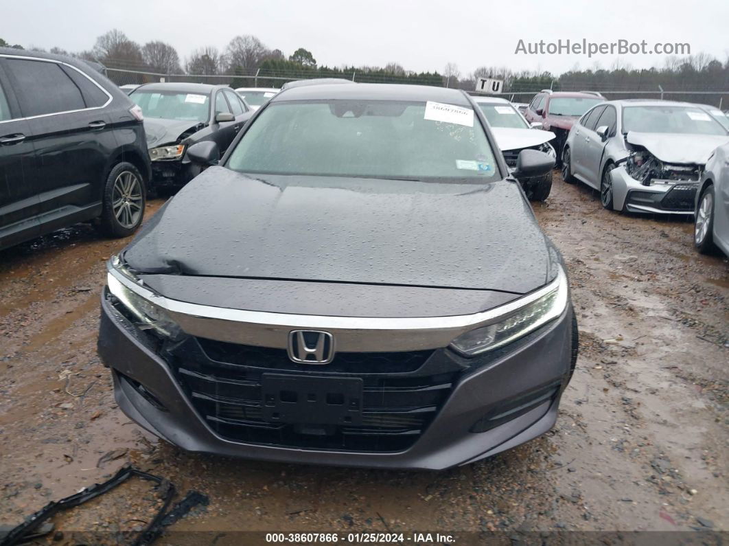 2019 Honda Accord Lx Gray vin: 1HGCV1F18KA081333