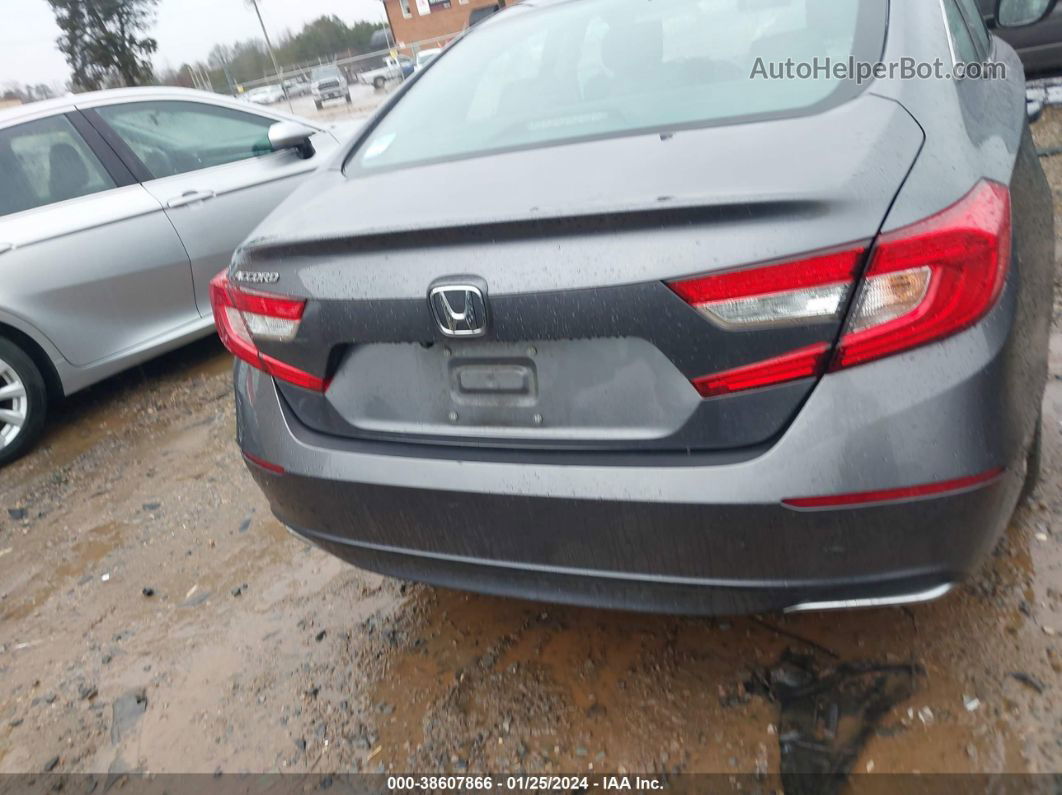 2019 Honda Accord Lx Gray vin: 1HGCV1F18KA081333