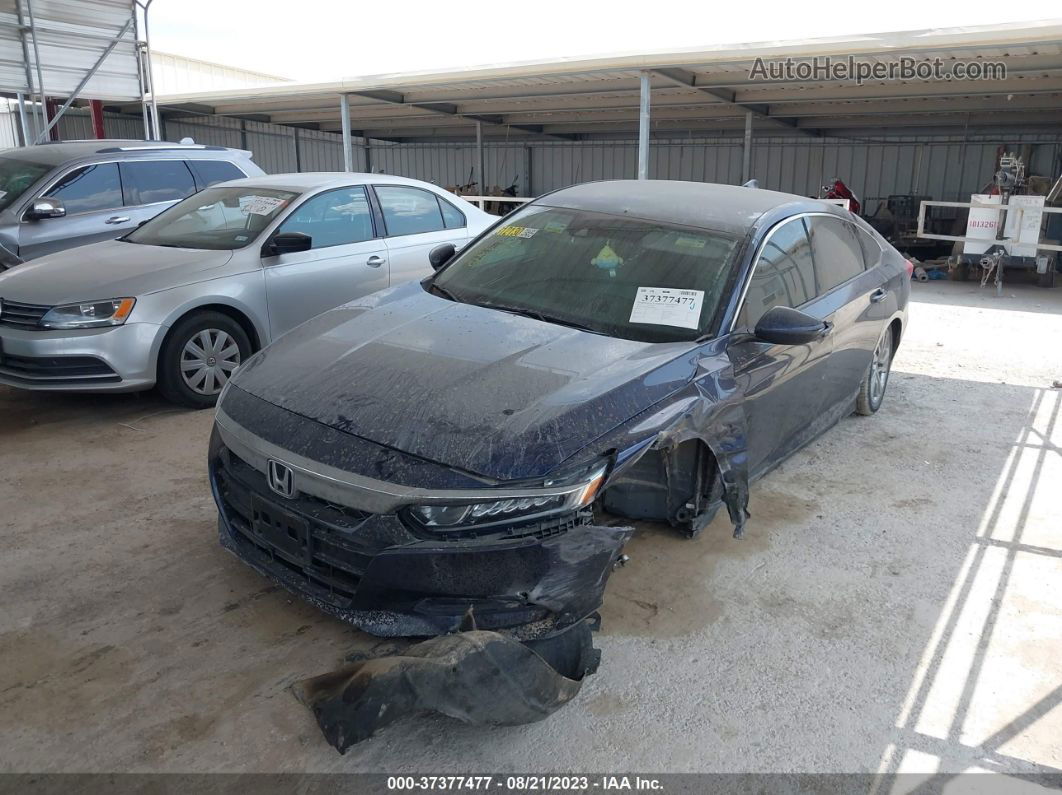 2019 Honda Accord Sedan Lx 1.5t Blue vin: 1HGCV1F18KA090386