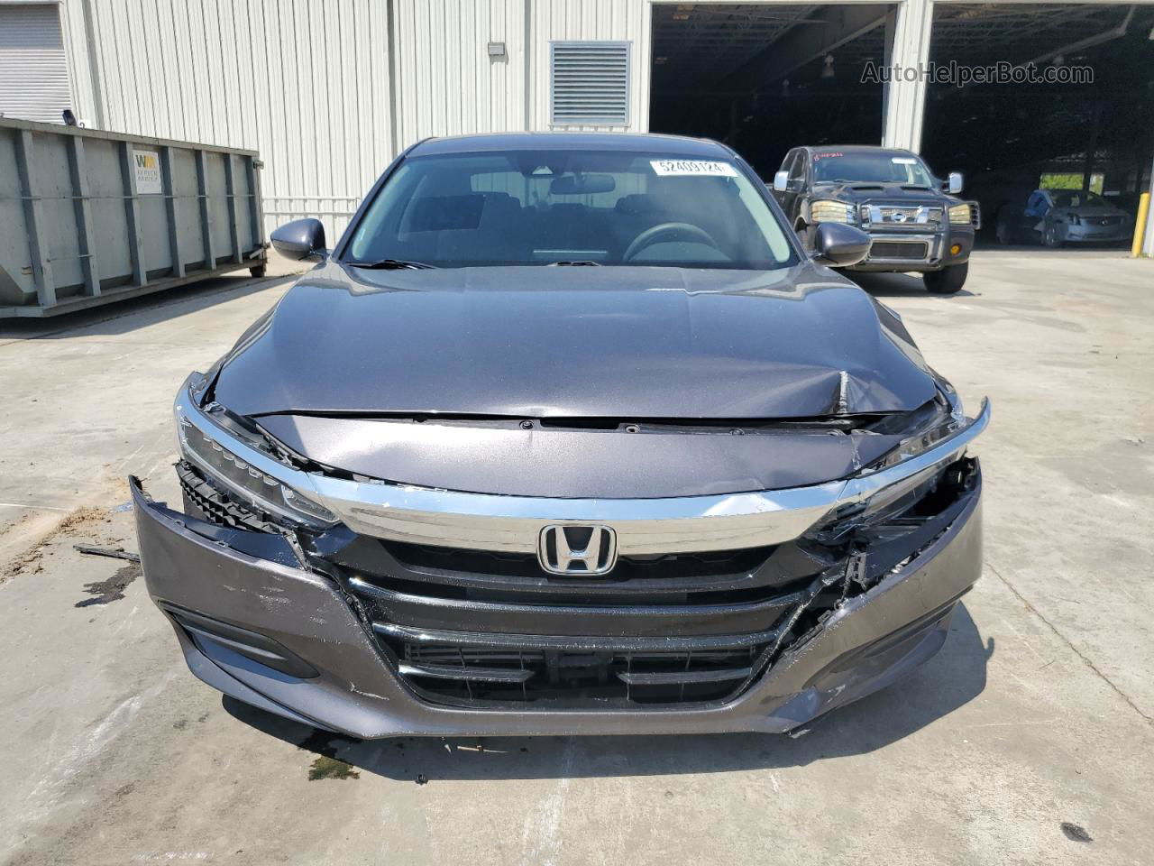 2019 Honda Accord Lx Серый vin: 1HGCV1F18KA130482