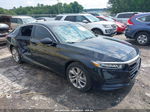 2019 Honda Accord Lx Black vin: 1HGCV1F18KA142390