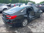 2019 Honda Accord Lx Black vin: 1HGCV1F18KA142390