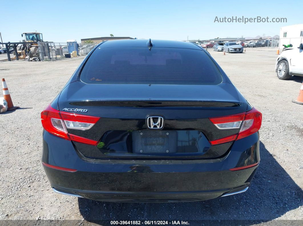 2019 Honda Accord Lx Черный vin: 1HGCV1F18KA145225